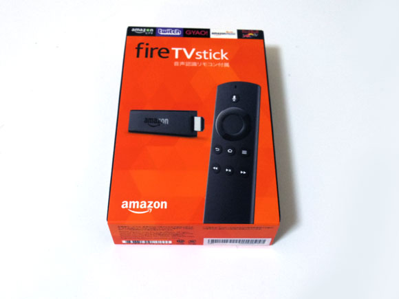Amazon fire TV Stick音声認識リモコン付属