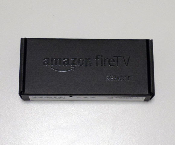 amazon fire TVのリモコン開封