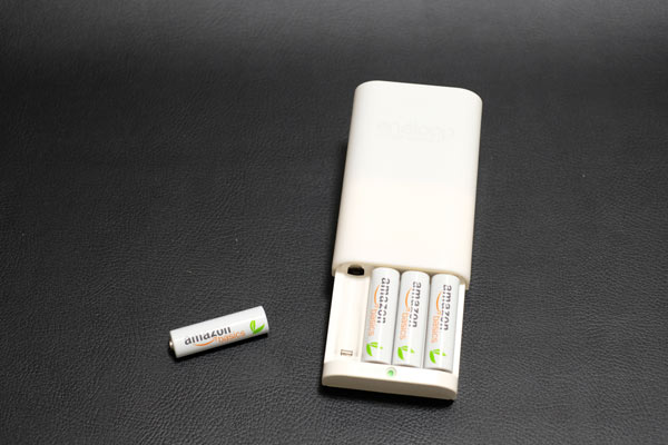 Amazon basicsの充電池